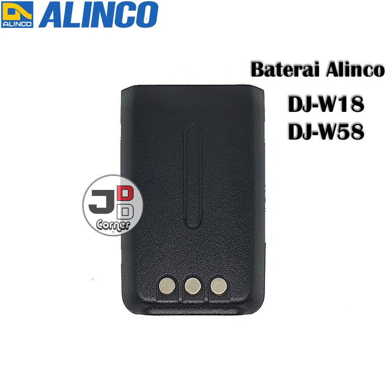 Baterai HT Alinco DJ-W18 EBP-101 ORIGINAL Baru DJW18 DJ W58 EBP101 Batere Batre
