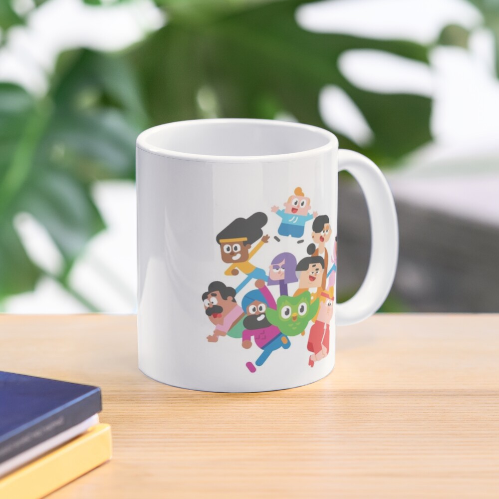 Mug Gelas Funny Duolingo Characters