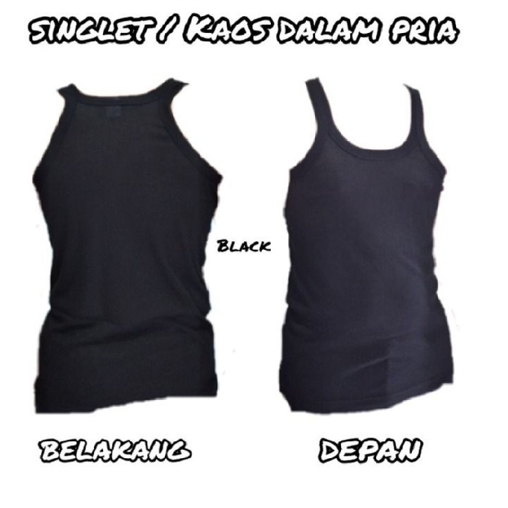 Kaos Singlet / Kaos Dalam Pria Dewasa Eceran / Pakaian Dalam Laki -Laki