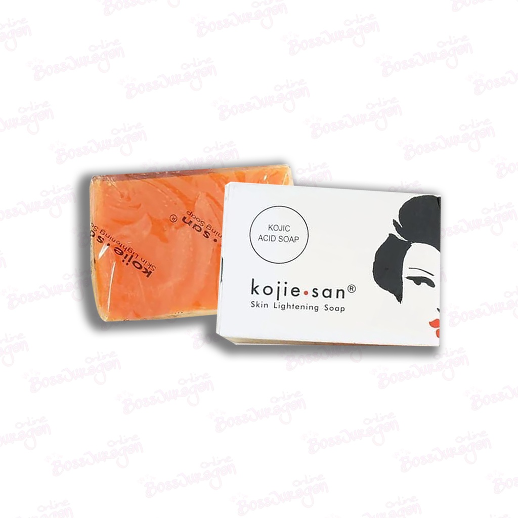 (BOSS) { 65 gr } KOJIE SAN Skin Ligtening Soap - KOJIE SAN KOJIC ACID SOAP BPOM