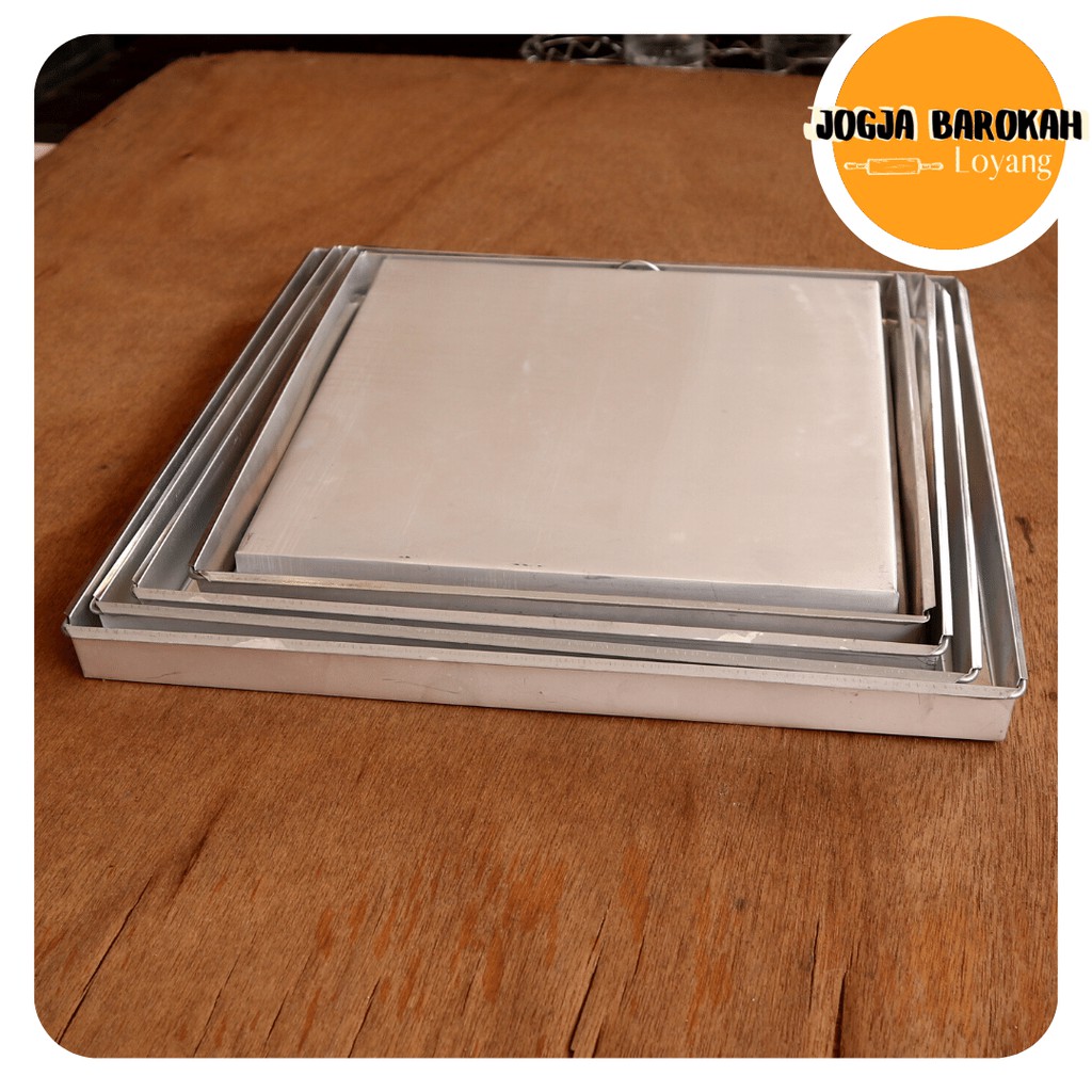 Loyang Kue Kering Aluminium Offset Ecer. Set Dan Grosir By Jogja Barokah Loyang