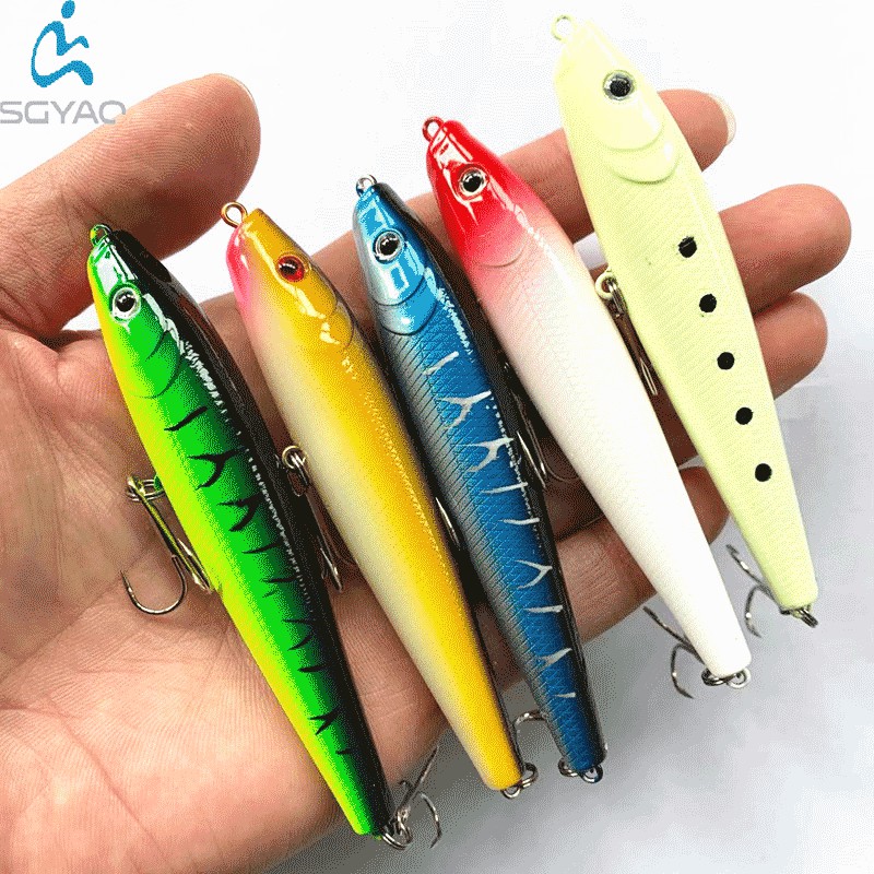 1Pcs New Luminous Pencil Umpan Pancing Lifelike Flying Bird Fishing Lure Ikan 9cm 9g Swimbait Bass Floating Wobbler Bait Kail Memancing Tackle