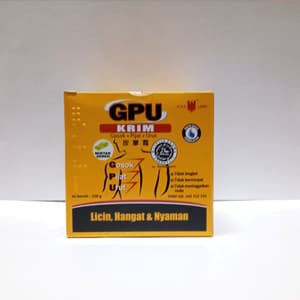 

GPU Krim Sereh 60 gr/Pereda Nyeri Sendi dan Otot