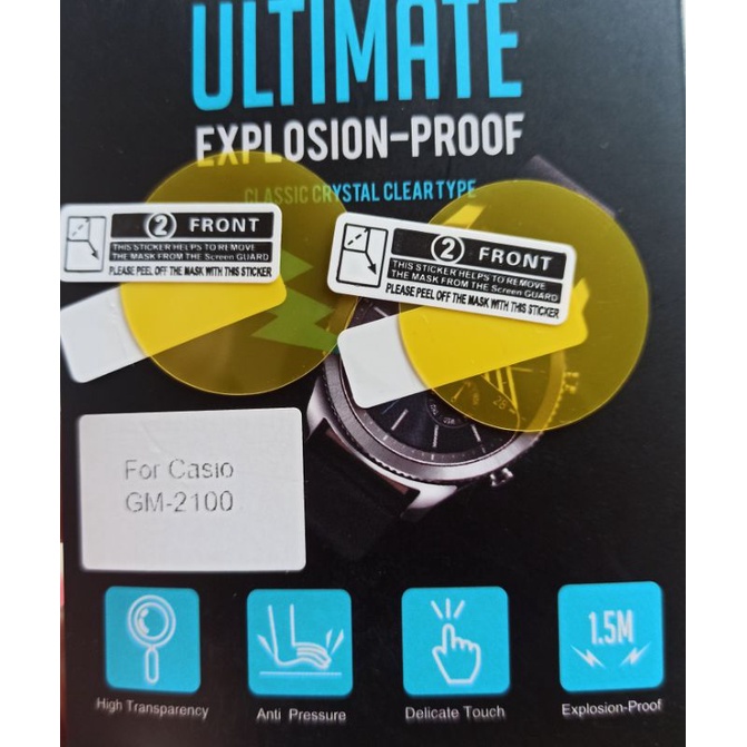 Anti Gores G-shock GM-2100 GM-2100B GM-2100N GM2100 Screen Protector