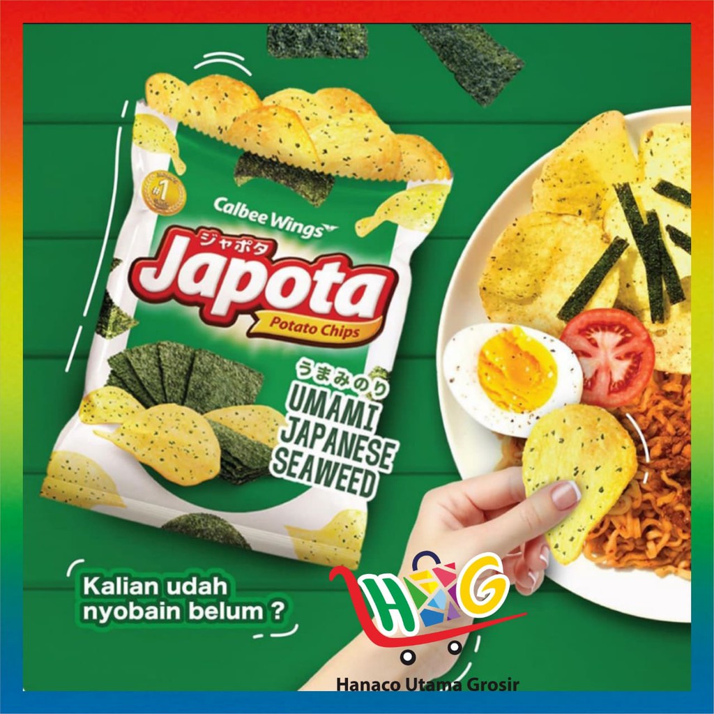 Japota Potato Chips 14gr 35gr 68gr