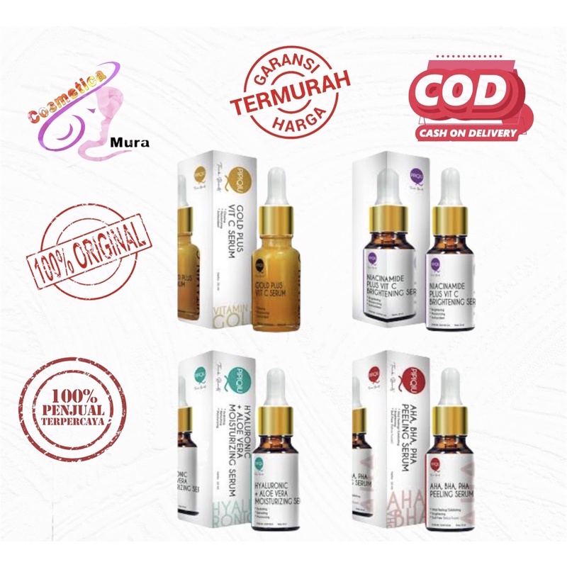 new produk !! pipiqiu serum hyalunoric -- pipiqiu serum peeling solution aha bha- pipiqiu serum gold