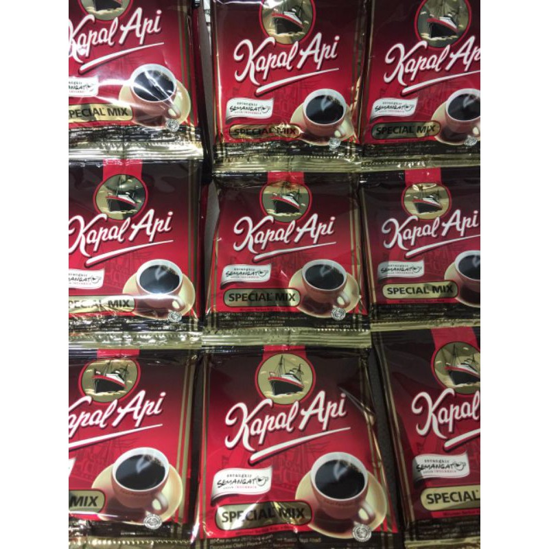 Kopi Kapal Api SPECIAL MIX 25gr x 10 sachet | Kopi + Gula