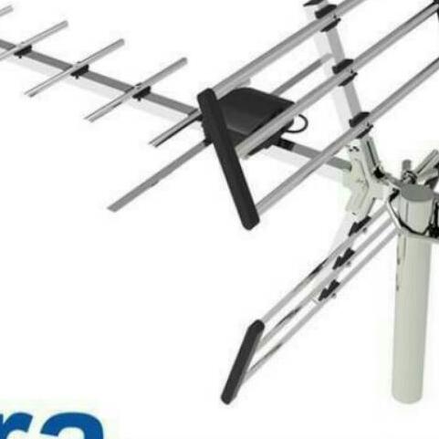 ✭ Intra Antena Antenna Digital TV Outdoor HM003 HM 003 Luar + Kabel Antena ( PILIH DI VARIAN ) + Jac