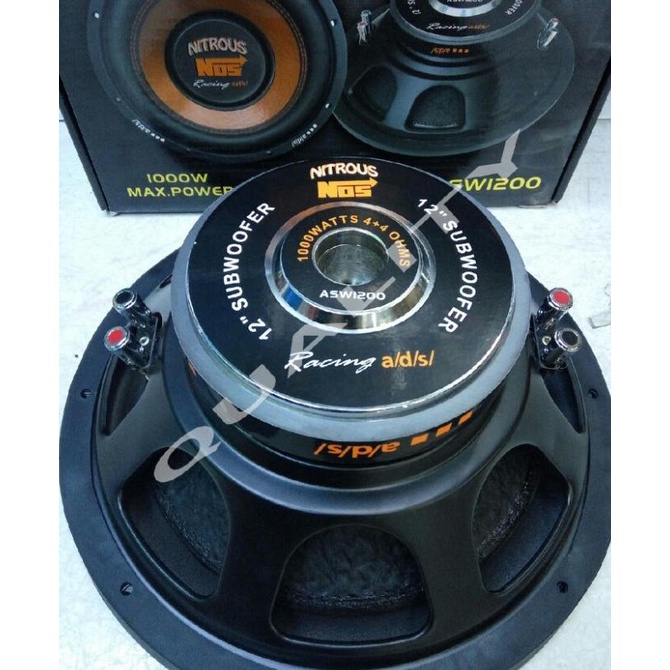 Subwoofer Ads Nitrous 12 Inch Baru 1000 Watt Doublecoil