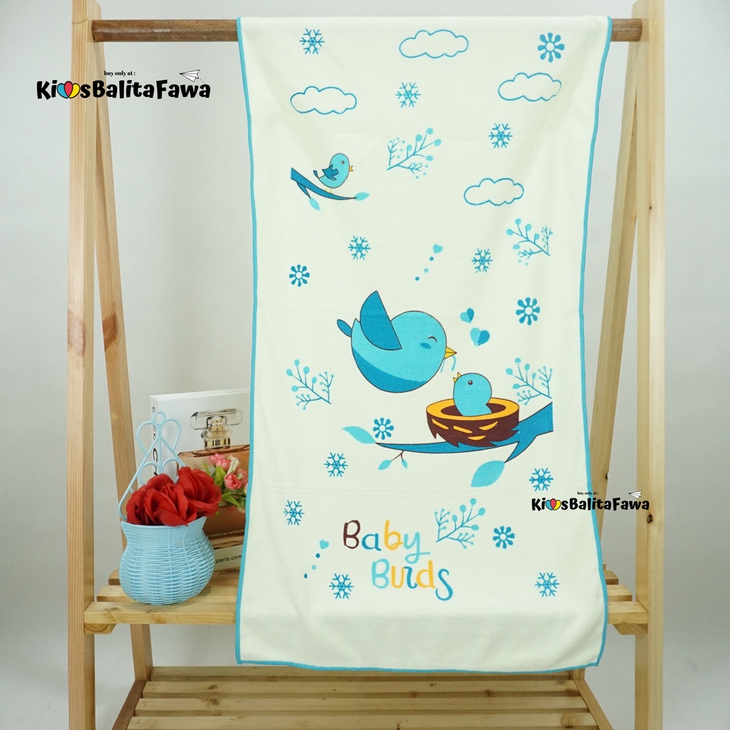 Handuk Bayi Baby New Born Lembut Halus Murah uk. 100 cm x 50 cm // Handuk Murah Handuk Bayi Unisex