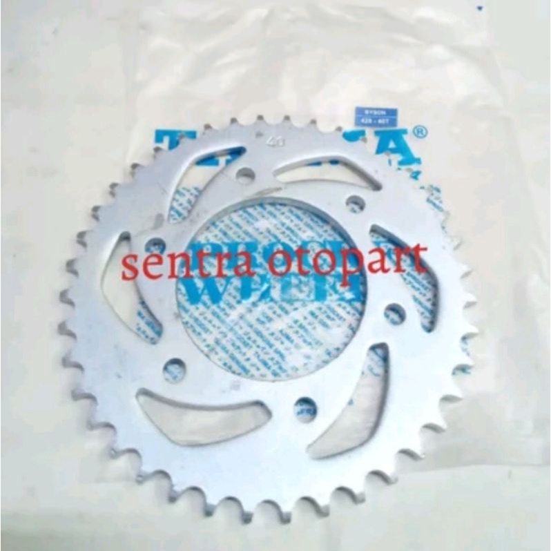 Gir gear belakang vixion scorpio byson r15 old 40 428 tajima