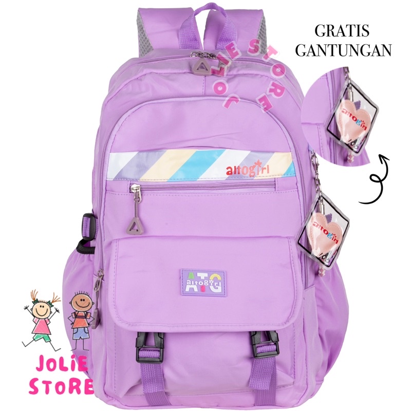 Tas Ransel Wanita Garis Alto Girl 73310-7