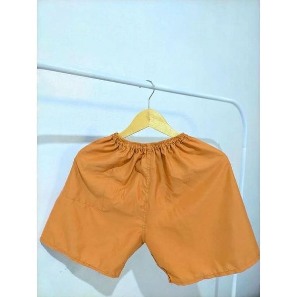 CELANA KOLOR | CELANA SANTAI | CELANA MURAH | GROSIR CELANA PENDEK BOXER PRIA / WANITA DEWASA-Polos milo