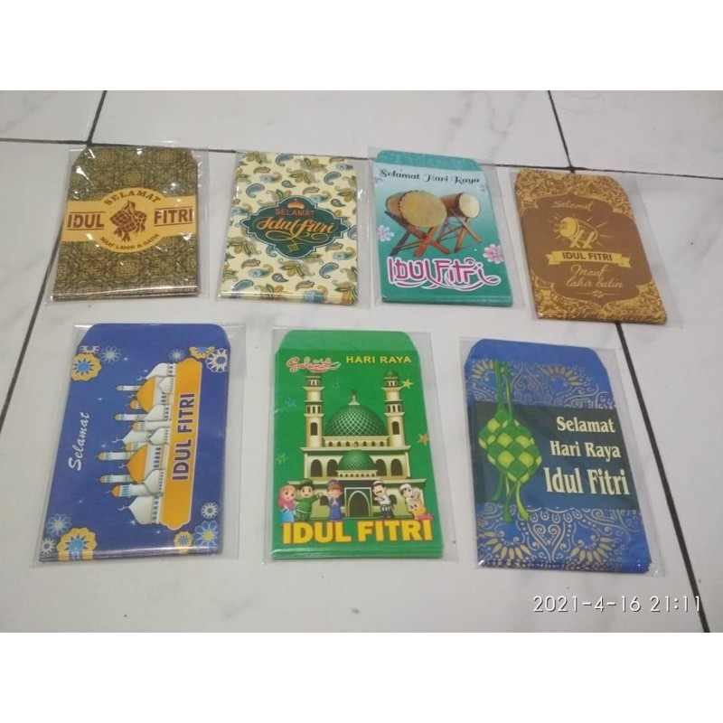 

Amplop/Angpau Lebaran isi 10