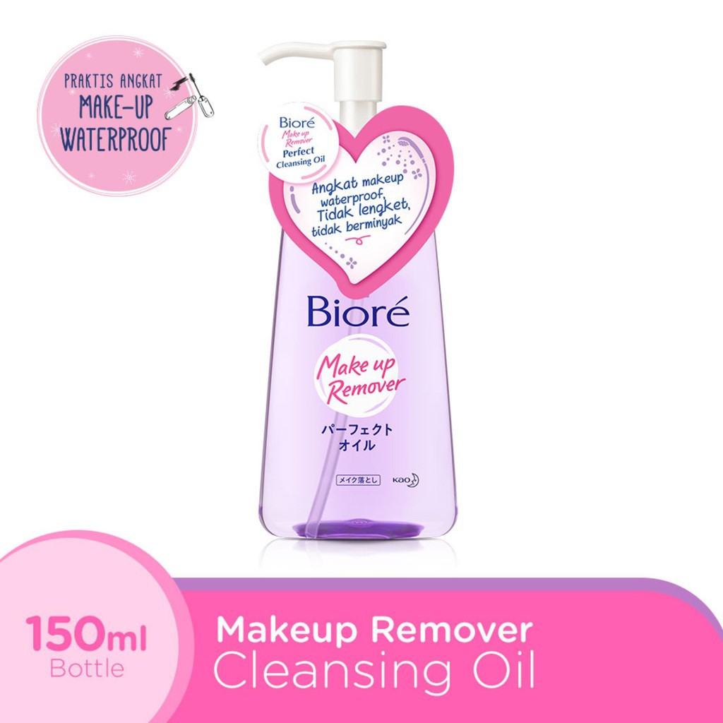 *BEST SELLER* Biore Cleansing Oil Pump 150ml 150 ml  Make Up Makeup Remover Japan 100%