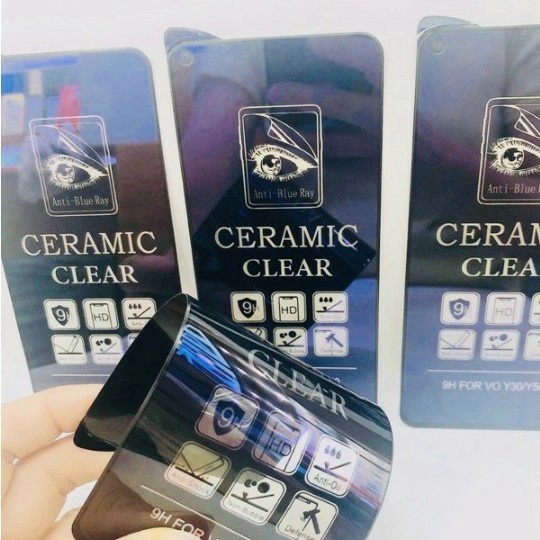 TEMPERED GLASS CERAMIC BLUE VIVO V23E/V23E 5G/Y01/Y1S 2020/Y3/Y3S/Y5S/Y7S/Y9S/Y11/Y11S/Y12/Y12i/Y12A/Y12S/Y15/Y15A/Y15S/Y17/Y19/Y20/Y20A/Y20G/Y20S/Y20S G/Y21 2021/Y21A 2021/Y21S/Y21T/Y30/Y30i/Y31 2021/Y31S 2021/Y32/Y33 2021/Y33S/Y50/Y50i/Y51 2020/Y51A