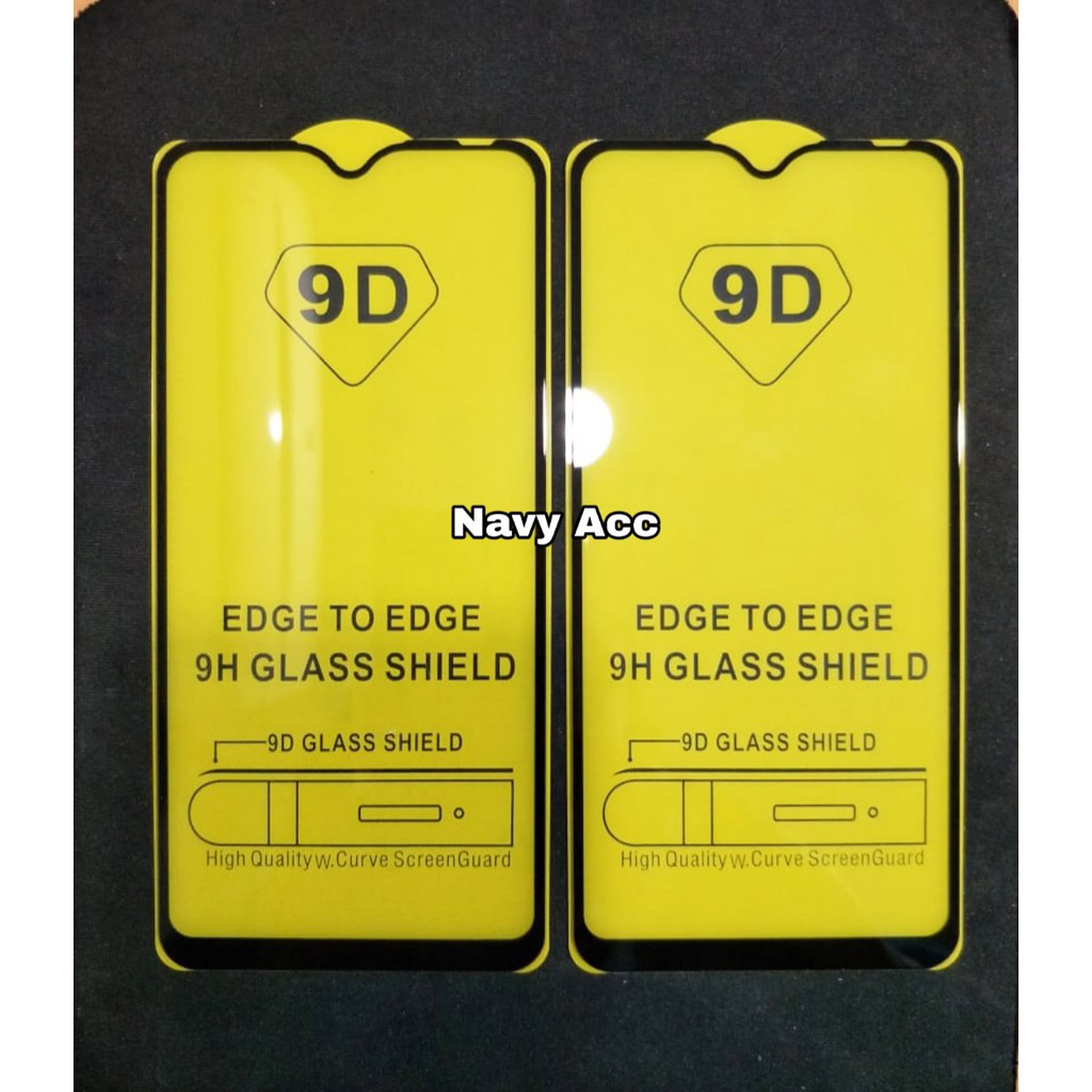 Tempered Glass 9D Full Cover Vivo Y91 / Y93 / Y95 - Tempered Full Vivo