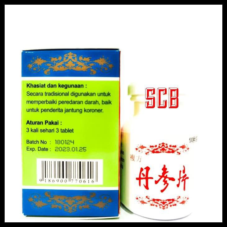 Fufang Danshen Pill - Obat Jantung herbal & Koroner