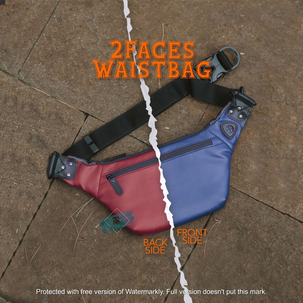 ARJUNES Waistbag Tas Edisi Hangout Pria Dan Wanita Tersedia 5 Warna