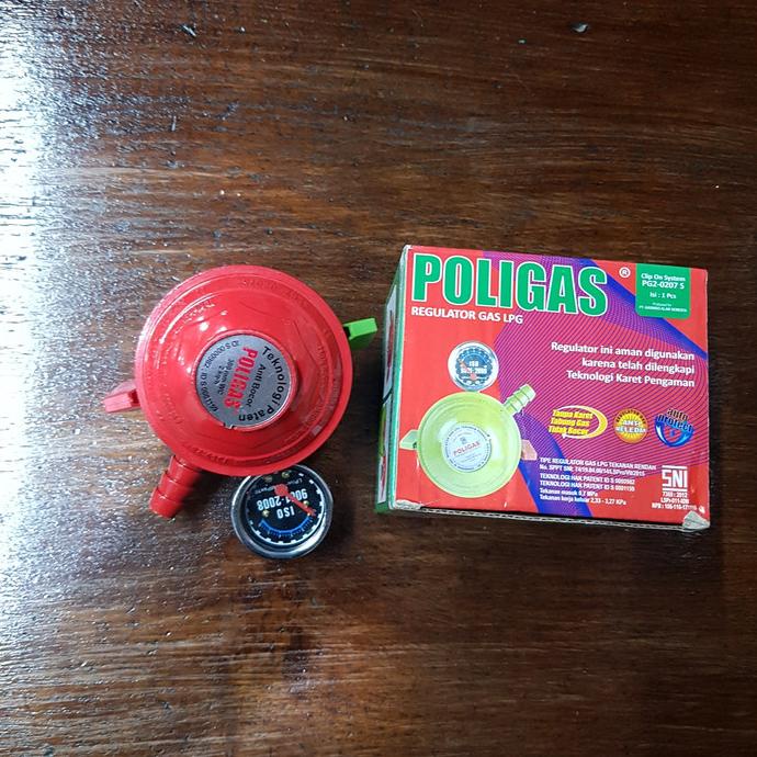 Regulator poligas double lock