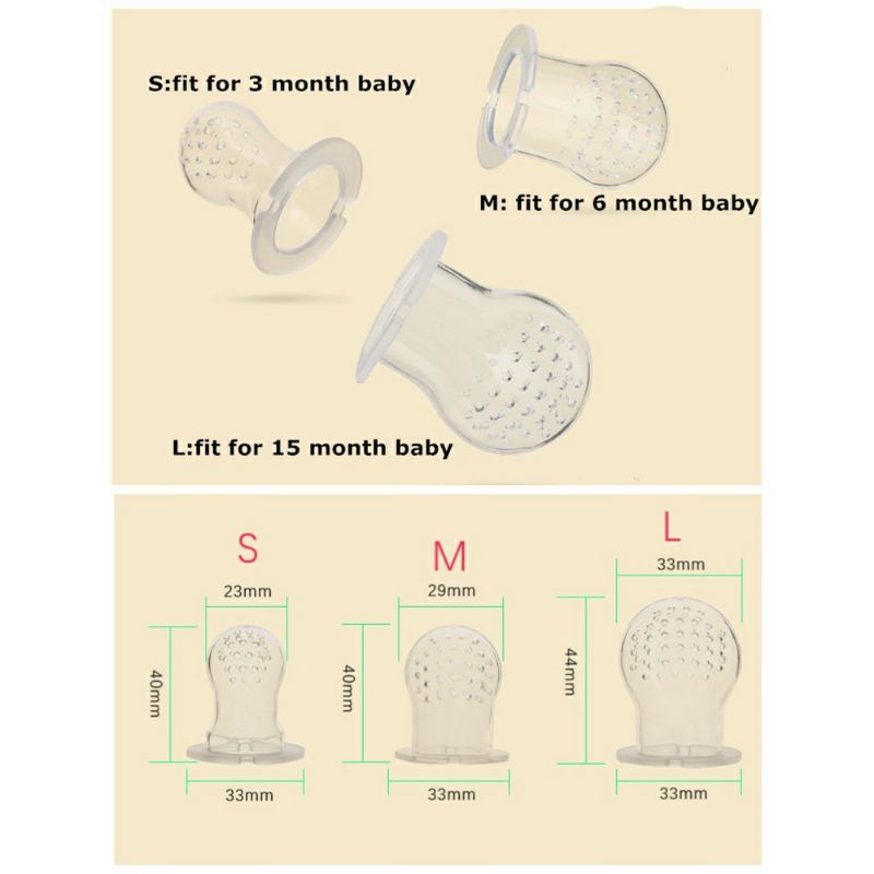 EMPENG BUAH BAYI FRUIT FEEDER PACIFIER DOT-7