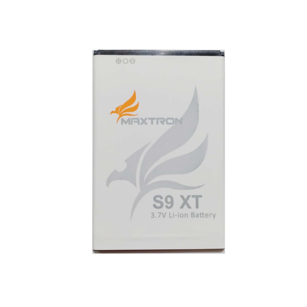 Baterai Handphone Maxtron S9 XT Panjang 8.8 Cm Lebar 6 Cm Double Power - Batre HP Maxtron S9 XT