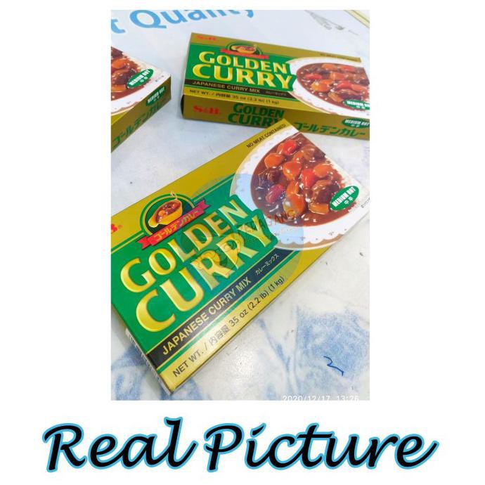 

S&B Golden Curry 1Kg Medium Hot | Kari Blok | Kari Jepang