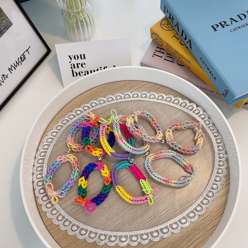 CUTE COLORFUL COUPLE MAGNETIC BRACELET GELANG TANGAN PASANGAN FRIENDSHIP PACAR WARNA WARNI TERANG MAGNET