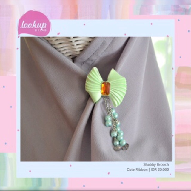 

Contoh pakai bross shabby pita