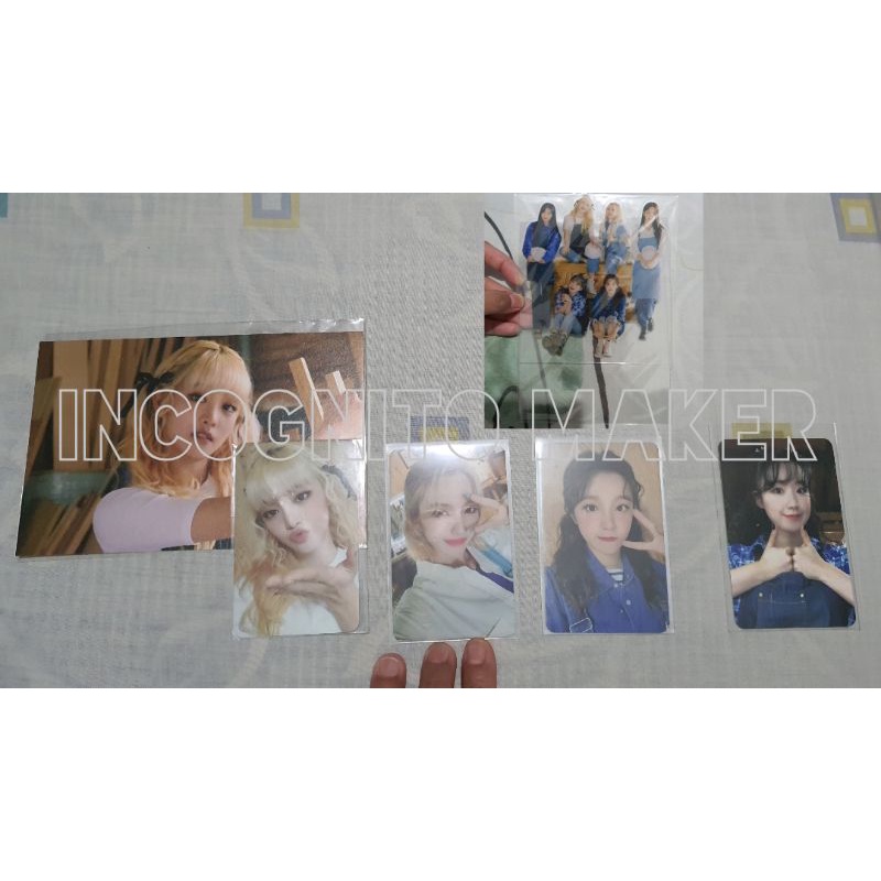 (G)I-DLE 2021 SEASON'S GREETINGS MINNIE SOYEON YUQI SHUHUA GROUP PHOTOCARD PC POSTCARD ACRYLIC STAND