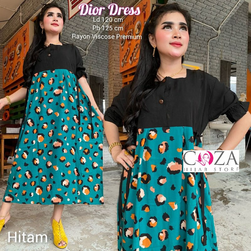 Daster Chibi Tali Samping kanan kiri Bahan Rayon Viscose Adem Busui Jumbo Muat Bb 80-90kg Xxl