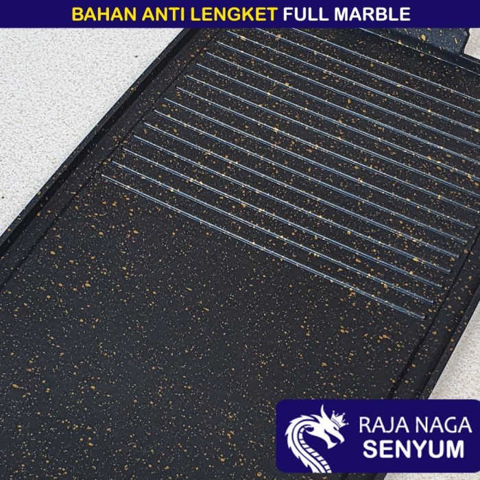WAJAN- GRILL PAN KOREA TEFLON ANTI LENGKET WAJAN BBQ PANCI NO HAPPY CALL -WAJAN.