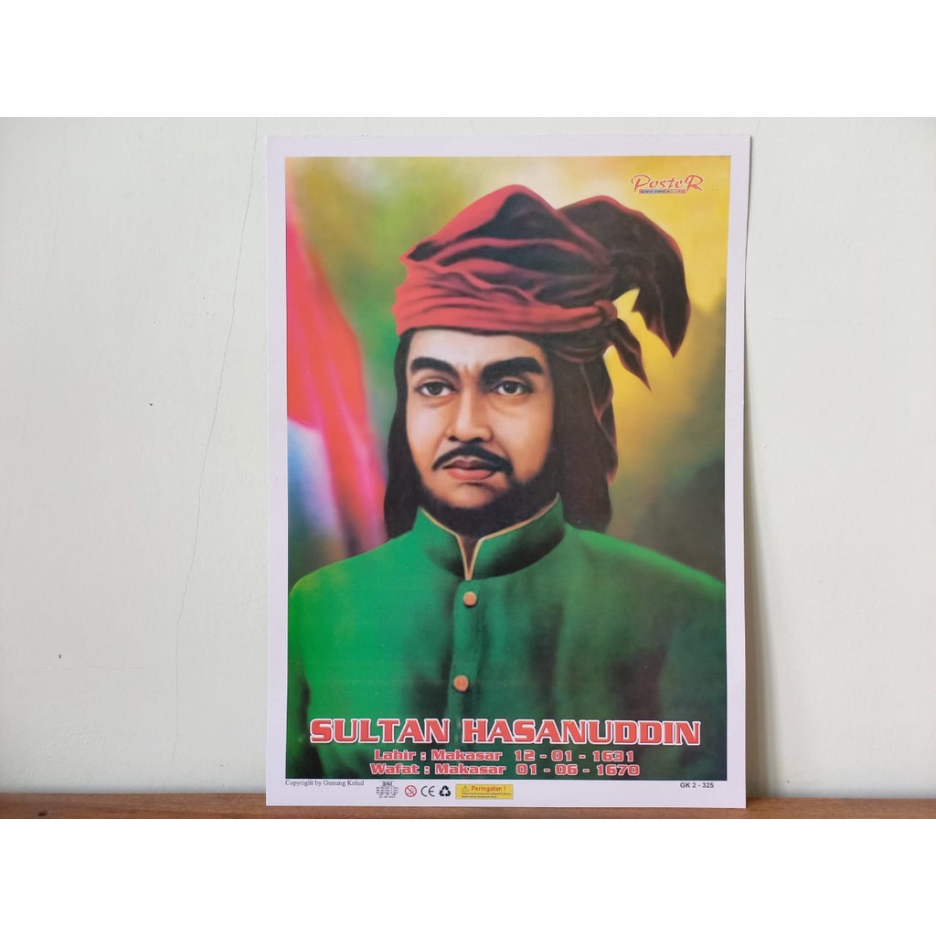 Poster Pahlawan dan Tokoh Nasional RI [UK 25x34 Cm]