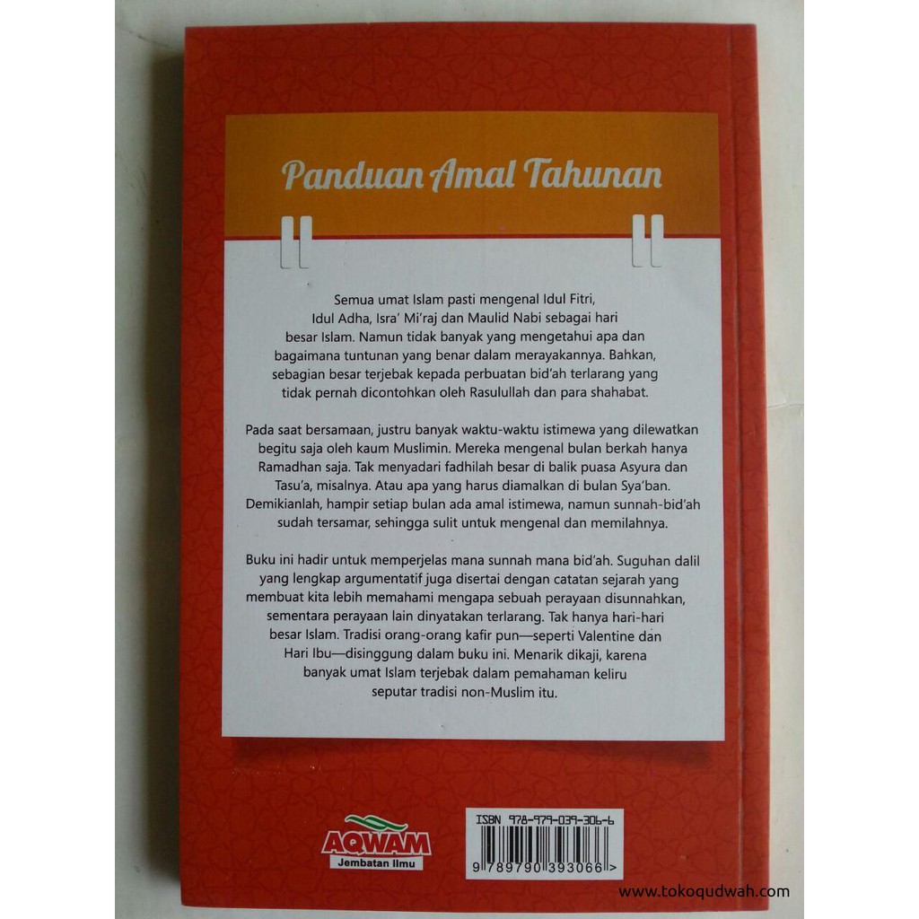 Buku Panduan Amal Tahunan Antara Yang Sunnah Dan Bidah Shopee Indonesia