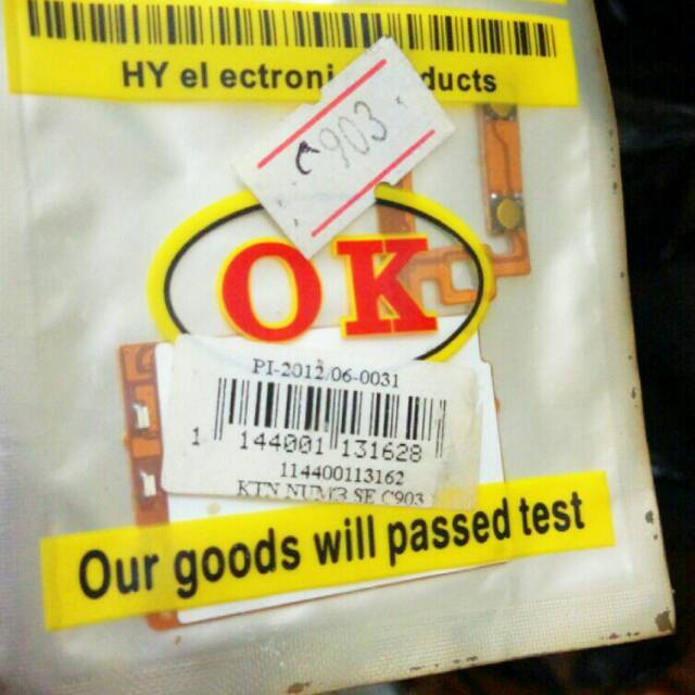 flexible keytone sony ericsson c903 cybershot