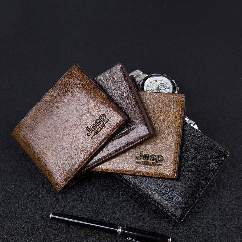 BJ28058 - BLACK/BROWN/COFFEE/KHAKI - DOMPET LIPAT PRIA FASHION IMPORT MODIS ELEGAN TERMURAH TERLARIS TERBARU BAGSTORE JAKARTA TAS BATAM JT8058