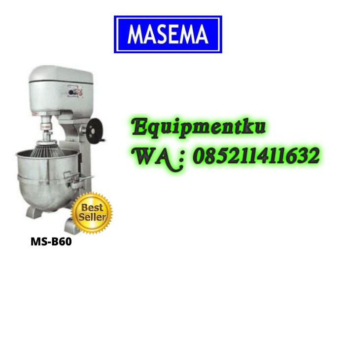 MASEMA Planetary Mixer 60 L MS-B60