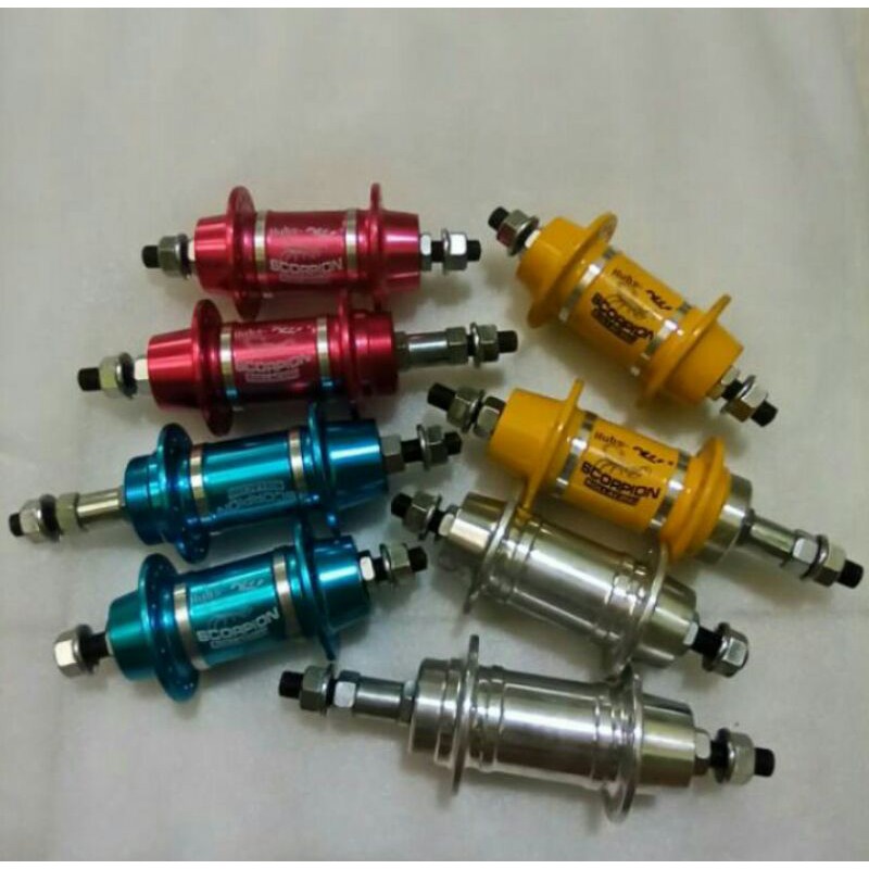 Hub scorpion / loncer bearing ulir 36 hole MTB BMX Seli minion 6 7 8 speed