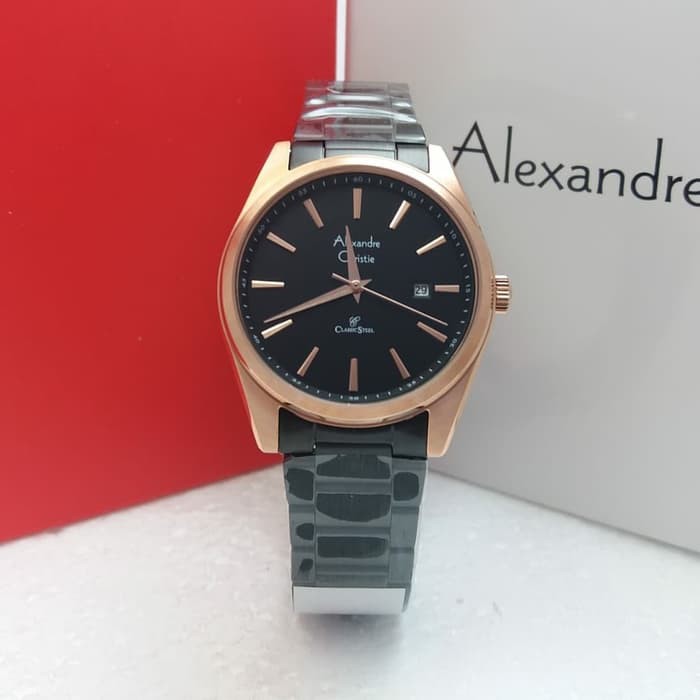 JAM TANGAN PRIA ALEXANDRE CHRISTIE ORIGINAL AC 8617 MD BBRBA