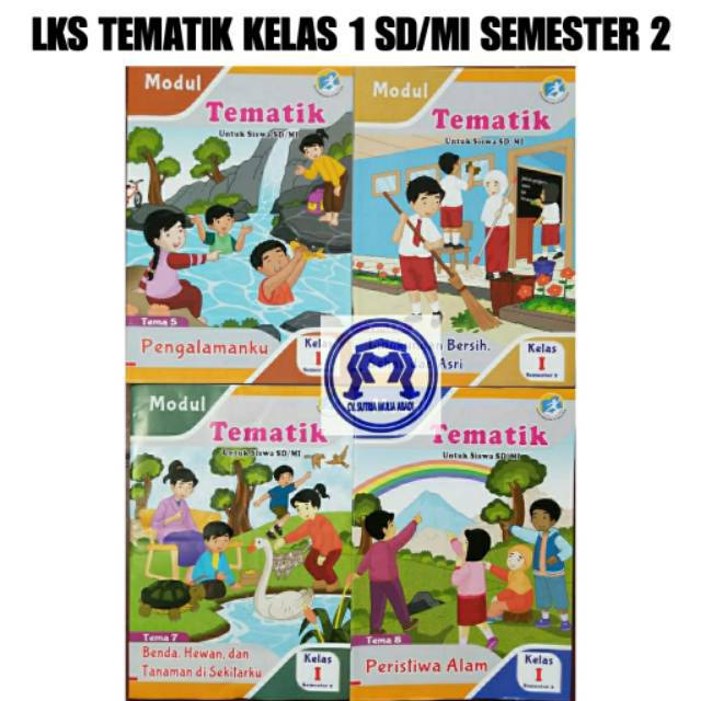 Ready Lks Tematik Kelas 1 Semester 2 Kurikulum 2013 Edisi Revisi