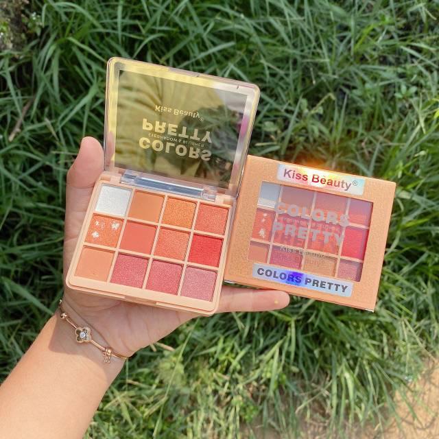 Eyeshadow kiss beauty termurah