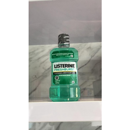 listerin 250ml fresh burst