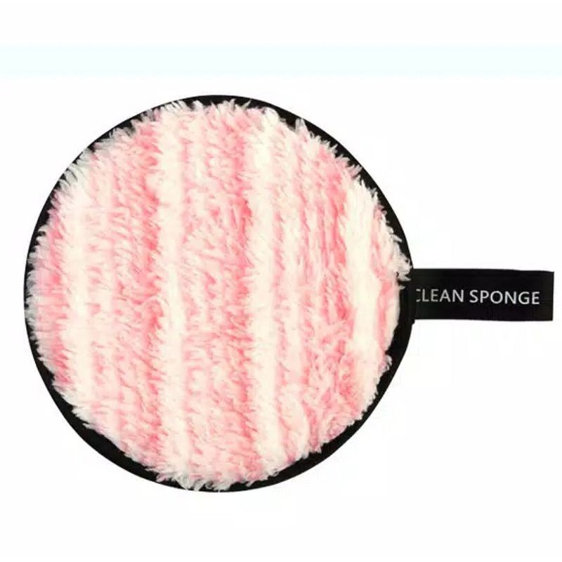 (BESAR)Makeup Removal Clean Sponge Puff Double-Sided Face Cleansing