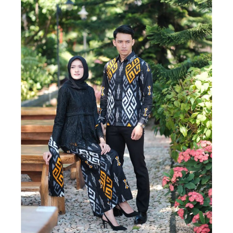 KEBAYA BROKAT COUPLE / KEBAYA BRUKAT PASANGAN / BAJU TUNANGAN / BAJU KONDANGAN / AKITA.ID / MODREN