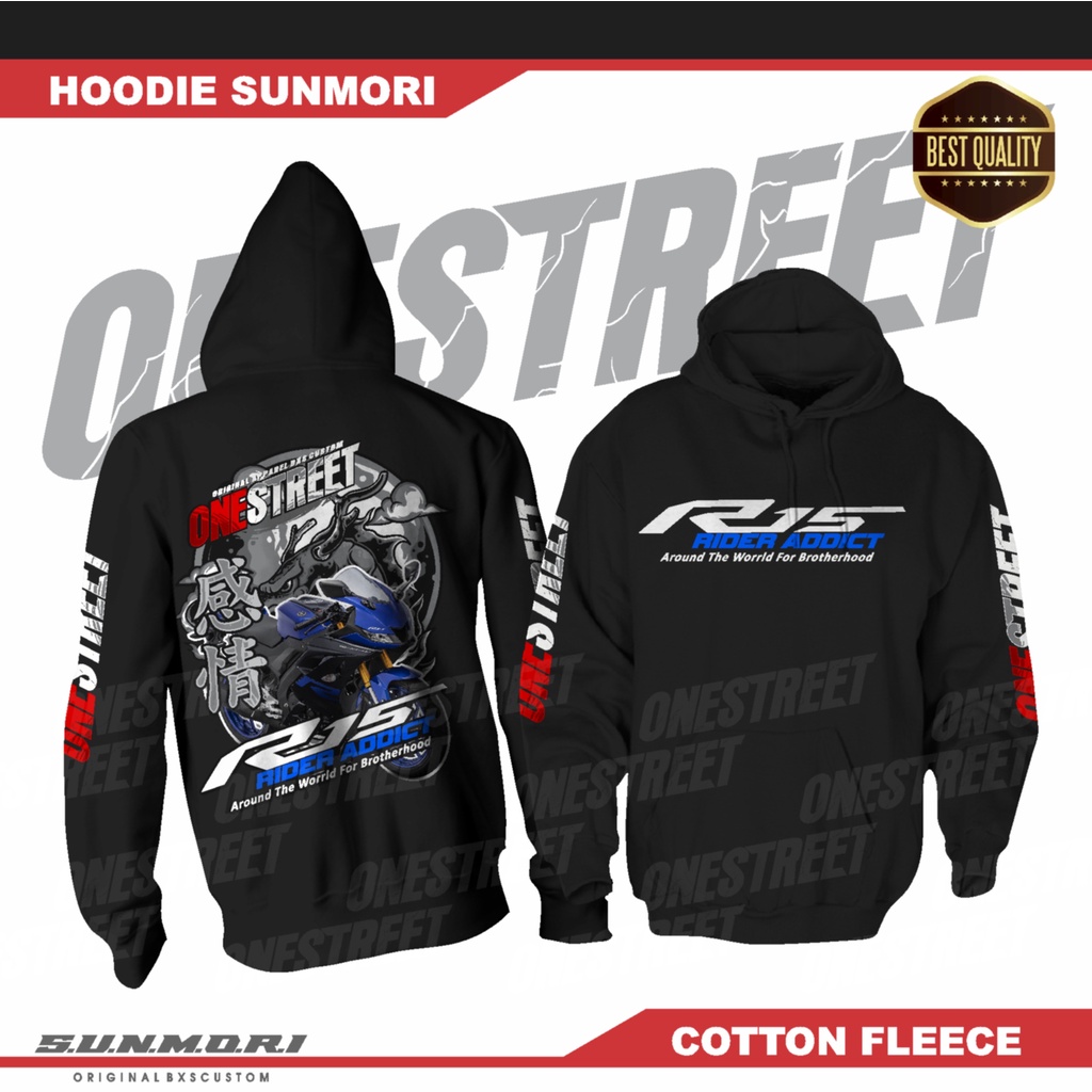 HOODIE SUNMORI R15 RIDER SPESIAL EDITION