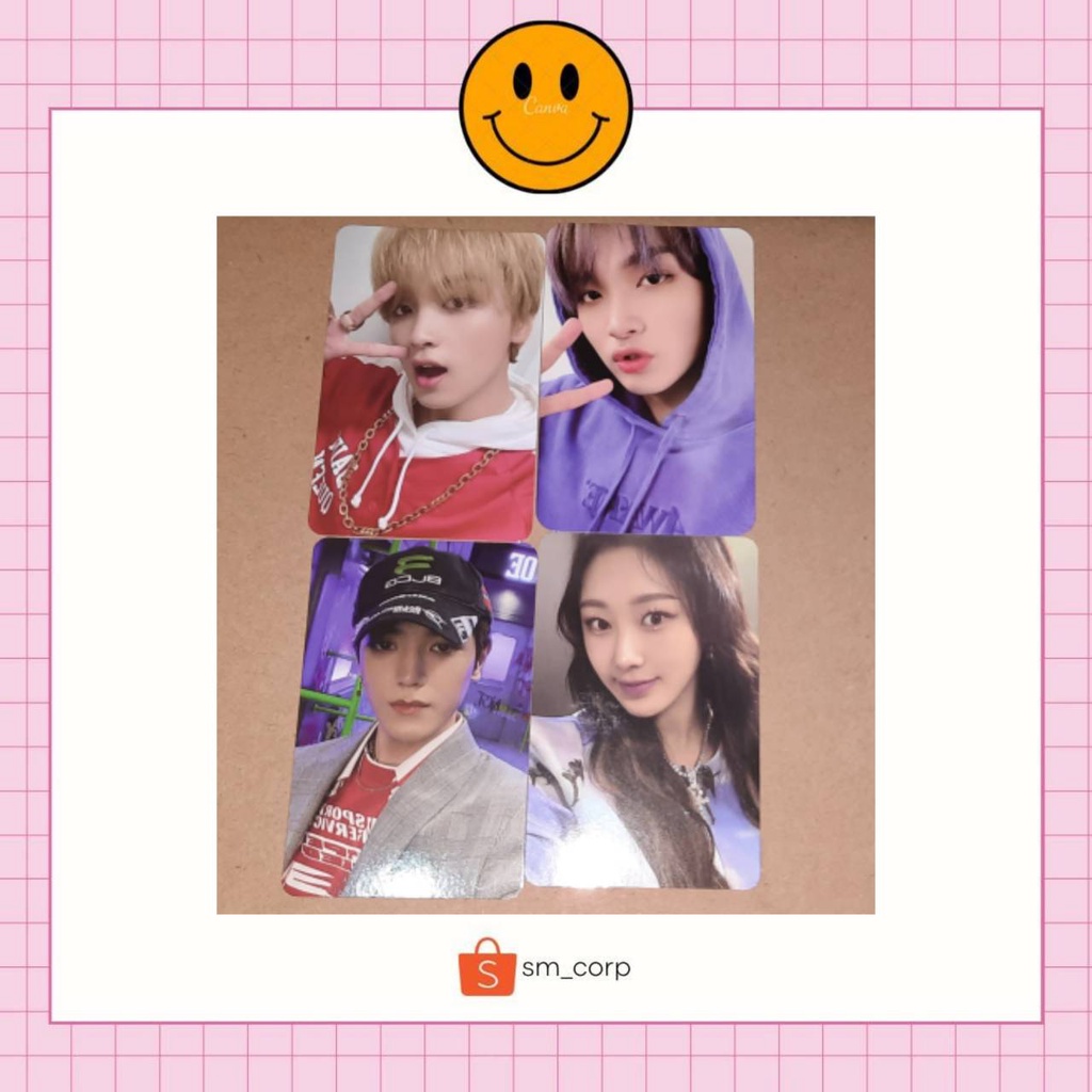 Ready Stock Photocard SMCU SM VER Taeyong Giselle, Haechan Photopack 2021, Haechan Arrival