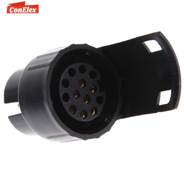 Jual Promo Converter 13 Pin Trailer Caravan Plug Adapter To 7 Pin