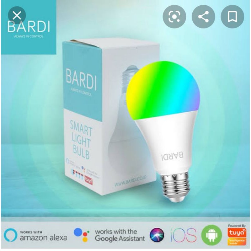 Bardi smart Bulb 9W-RGBWW
