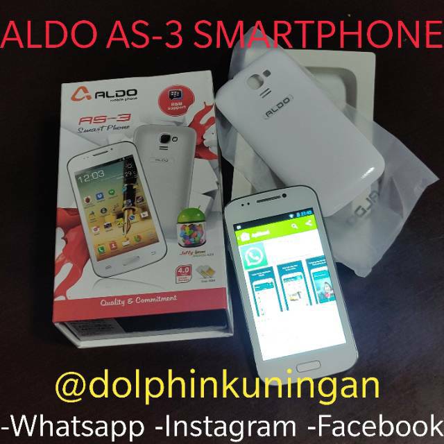 Handphone ALDO AS3 New Android Smartphone