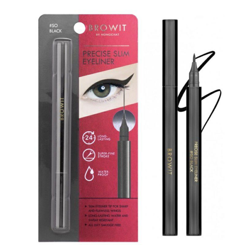 ( READY ) BROWIT PRECISE SLIM EYELINER NEW ORIGINAL THAILAND